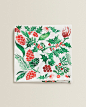 Zara Home 花卉印花餐巾（2件套） 43357022999-tmall.com天猫