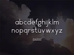 31个时尚创意古怪特别的英文字体
