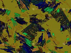 创造性的粉笔头。