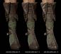 elf boot, ue4, yuri alexander : texture and shader work on the elf boot in UE4. The presentation shots are using 512 maps, unless otherwise stated.