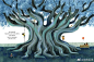 Be a Tree! 成为一棵树
Illustrated by Felicita Sala

将树枝伸向太阳。 成为一棵树！ 
我们跟树有相像之处，都需要力量和支撑。需要社交需要互助。树木也是有社交的。它们“交谈”以传播信息；它们分享食物和资源。他们庇护并相互照顾。它们在聚在一起更强大。 
这本诗意的作品来自著名作家玛丽亚·吉 ​​​​...展开全文c