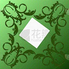 漩涡形,绿卡情缘,华丽的,卷着的,清新,环境,图像,植物群,枝,装饰