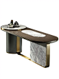 米维卡MIVICA现代意式轻奢大理石茶桌椅组合烧水壶一体茶台S1新品-tmall.com天猫