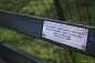 Sweet bench inscription: For Marty, who loves this park. From Barbara, who loves him.