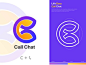 Call Chat Logo Design Concept by Remarkable Graphic on Dribbble