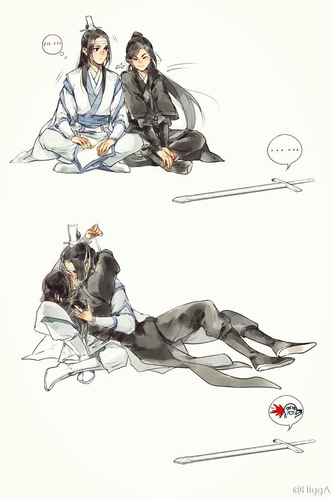 魔道祖师迷云锁慧月业风吹定海这两句感觉很适合无羡和忘机呃图文无关