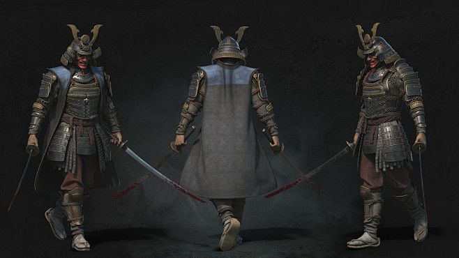 Japanese samurai, X ...