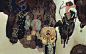 artwork buddhism characters cosmology Digital Art  illustrations modern Picture book vintage