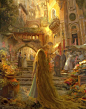 art of Tangled: “Beautiful Morning” by Craig Mullins