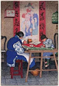 历史抹杀不掉美丽：外国木版画里的中国（图） : 民国给人的印象中是黑白的，但从Elizabeth Keith（1887－1956）的木版画里，我们却看到了一个彩色的民国。伊丽莎白出生于1887年的苏格兰。她是一位自学成才的画家，擅长水彩画和素描。在她的画笔下，我们看到了民国时生动的风土人情，那些寻常市井，街头百姓，玩耍的儿童，还有写字的先生和时髦女郎。