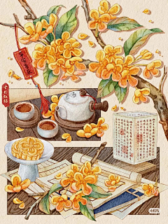 昀青染采集到分镜插画