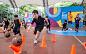 Nike International Children’s Day 2016 : Nike decided to celebrate International Children’s Day 2016 by encouraging parents to give the gift of sport to children. We were tasked with creating the visual identity and designing the event space.We created pl