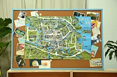 同里手绘旅行地图-带你重新发现同里 - 猫的天空之城概念书店