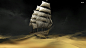 13850-ship-on-sand-sea-1920x1080-fantasy-wallpaper.jpg (1920×1080)