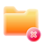 icons8-删除文件夹-100