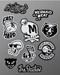 The Dudes – Mcbess – Sticker Set: 