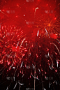 摘要红色火花-背景派对新年庆祝技术