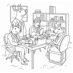 AI绘画_Prompts_ixty_frogbusinessman_pig_businessman_deer_businessman_with_lapt_520beb38-7f3d-42cc-ae5f-e54b0fea4e85_xpanx.com