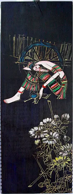 云南民族风情木刻画壁挂壁挂酒店宾馆客栈酒吧装饰画车辕-淘宝网