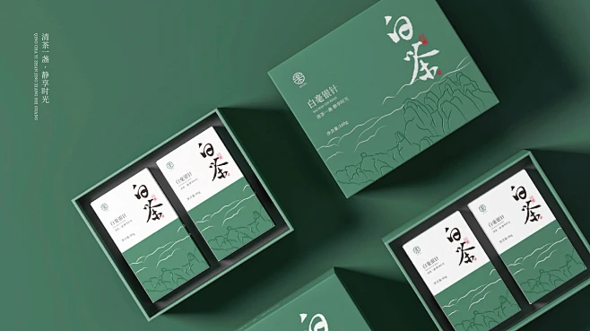 茶叶包装礼盒设计，国潮茶叶包装设计，高端茶叶包装设计。-花瓣网