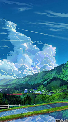 稻草艺人采集到天空——一抹蓝的幽静