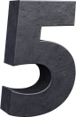 立体数字5