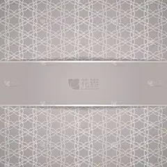 白色花边图案