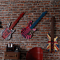 创意复古铁艺吉他墙饰酒吧墙壁挂件咖啡厅墙上壁饰家居墙面装饰品
