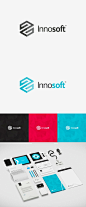 identity / innosoft | #stationary #corporate #design #corporatedesign #identity #branding #marketing < repinned by www.BlickeDeeler.de | Take a look at www.LogoGestaltung-Hamburg.de