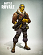 Fortnite Season 4 concept art, Drew Hill