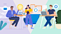 adobe Character characterdesign dribbble homework ILLUSTRATION 