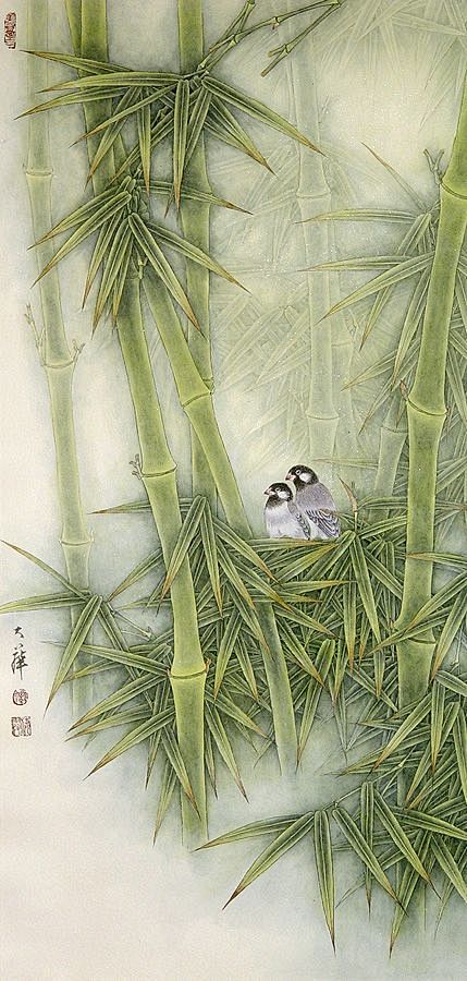 鸟和楼大华竹。他1948出生在北京和上海...