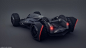 Batmobile concept (part1), Encho Enchev : last week I watched Batman vs Superman and I was impressed by the vehicle designs. That's why I created my own version
of the batmobile. 