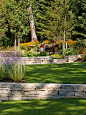 Outdoor Design Ideas, Remodels & Photos with a Retaining Wall