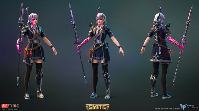 SMITE characters #3图片_人物图片素材-花瓣网
