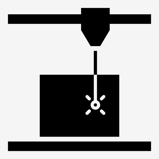 激光切割机切割fablab图标_88ICON https://88icon.com 激光切割机 切割 fablab 制造 激光束 激光切割 ...