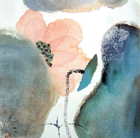 轻灵为魂澄明为境陈家泠花鸟作品