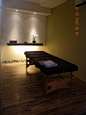 Massage room: 