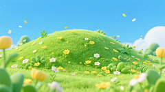 z_y_怡采集到草原草地