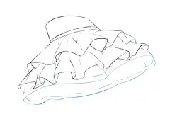 #绘画教程# 

一组详细的裙摆绘制教程