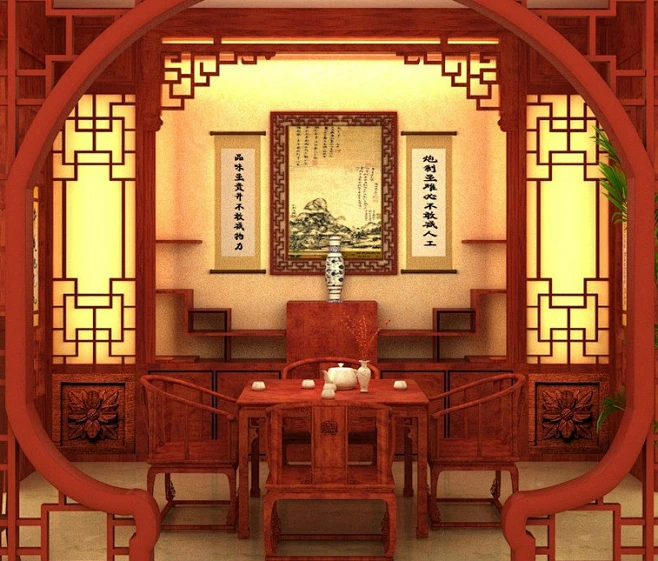 2013中式红色古典家具图片图片_中式古典图片素材-花瓣网