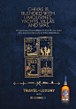 TRAVEL IN LUXURY- Chivas 18 : This was a very interesting design to crack. It had to come from Luxury which Chivas is all about. 