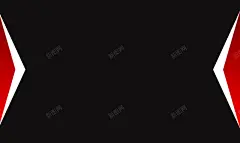 红色几何简约名片黑色背景矢量图 黑色背景 背景 设计图片 免费下载 页面网页 平面电商 创意素材