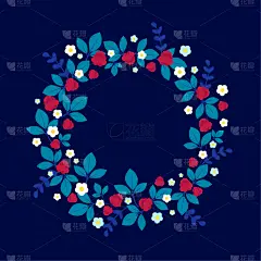 覆盆子,花环,仅一朵花,请柬,清新,环境,食品,维生素,樱桃,问候
