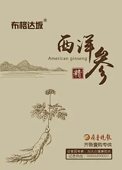 牛皮纸自封袋设计（齐鲁壹购-西洋参）-01
