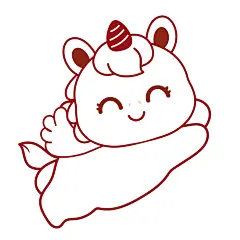 马宝宝表情包卡通插画线稿72-06