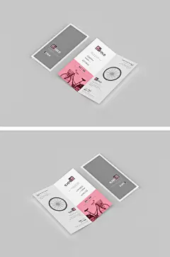 宣传册贺卡画册海报折页样机