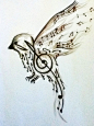 Music to My Ears tattoo design by ~Furzzy15 on ... | La Musique en ...