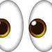 Download Eyes Emoji [Iphone IOS Emoji PNG]-花瓣网