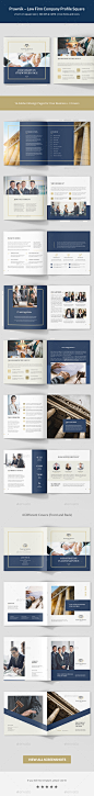 Prawnik – Law Firm Company Profile Square - Corporate Brochures